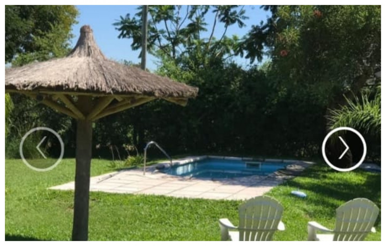 EXCEPCIONALES CABAÑAS EN CAYASTA, SANTA FE Complejo compuesto por dos cabañas, totalmente amuebladas.