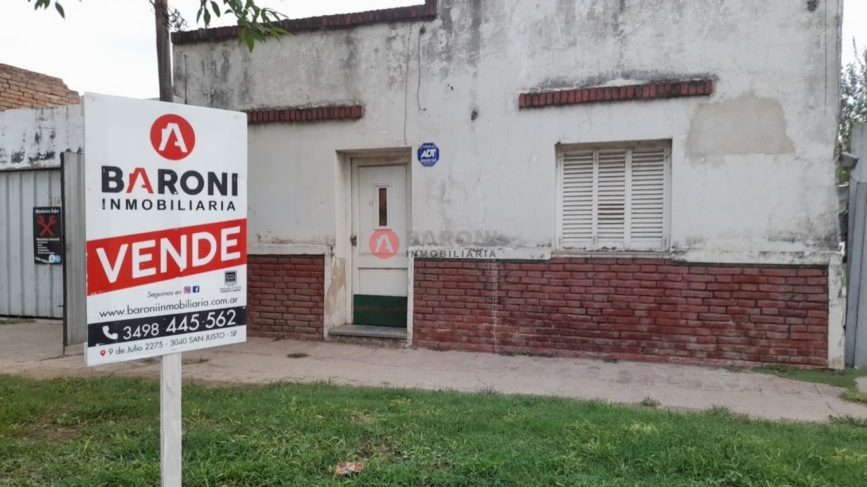 CASA EN VENTA 9 DE JULIO 1671 - SAN JUSTO ( SANTA FE )
